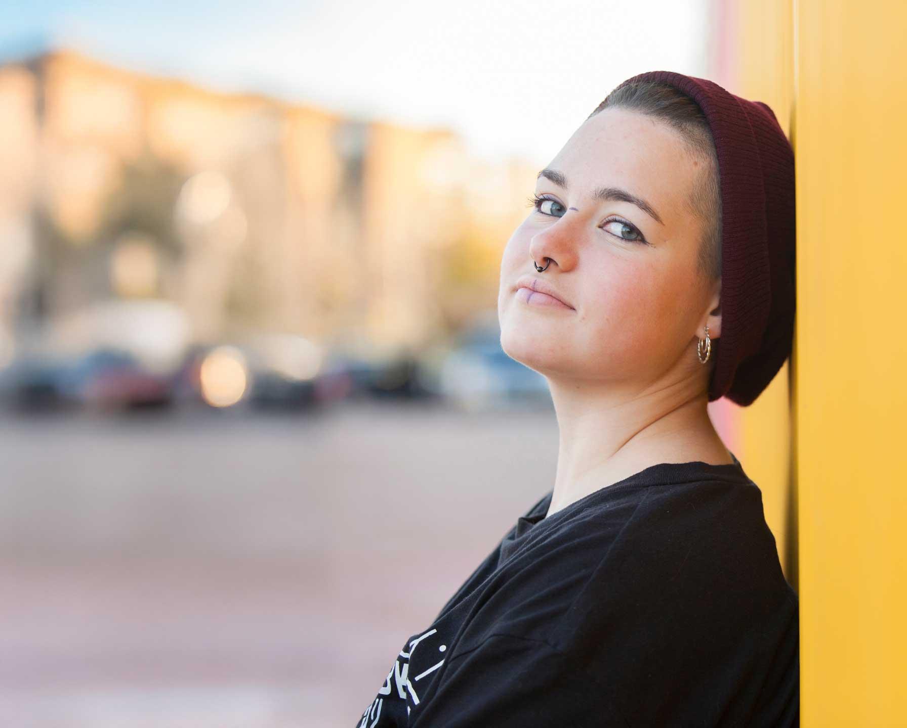 girl for donate page