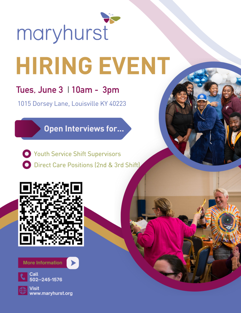 flyer for hiring event